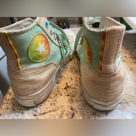 Women’s size 8.5  - Converse Chuck 70 High Mi Gente Capsule - White Onyx - Picture 4 of 11